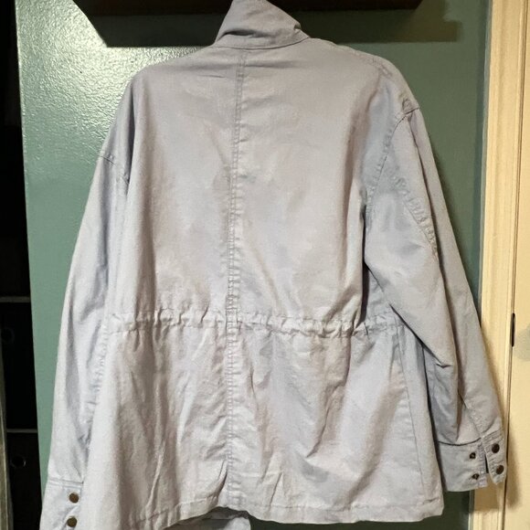 Women's Universal Thread Blue Utility Jacket - Picture 2 of 3